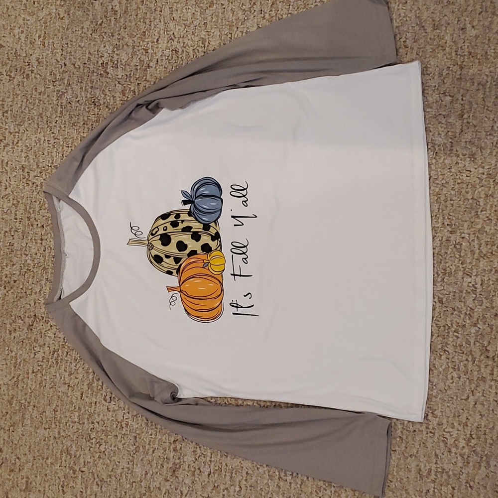 Ladies Large Fall shirt